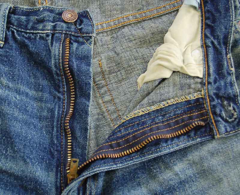 WAREHOUSE & CO. 2ND-HAND 1105 (USED WASH) WH-1105