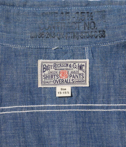 BUZZ RICKSON'S　Lot No. BR25995 / BLUE CHAMBRAY WORK SHIRT (LONG SLEEVE)