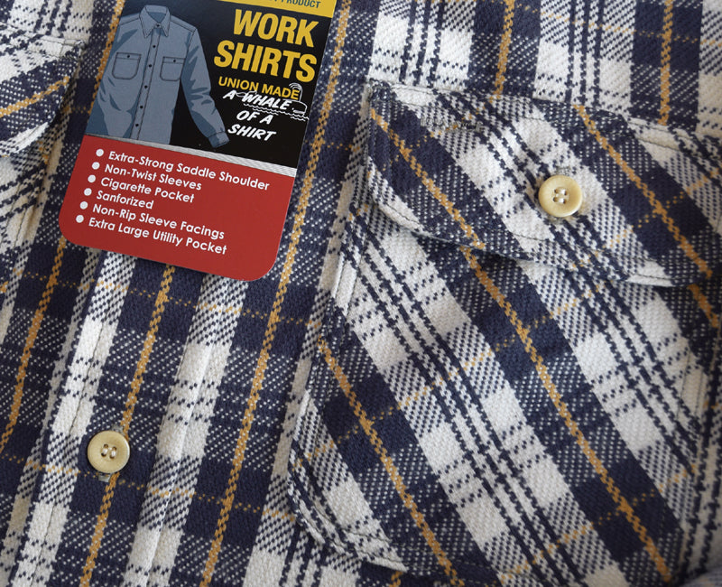WAREHOUSE  FLANNEL SHIRTS E柄 D柄【2025 MODEL】OR1-NVY/BROWNネルシャツ Lot3104