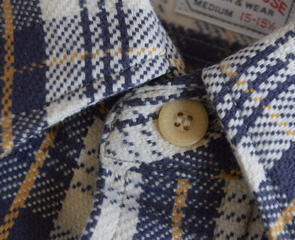 WAREHOUSE  FLANNEL SHIRTS E柄 D柄【2025 MODEL】OR1-NVY/BROWNネルシャツ Lot3104