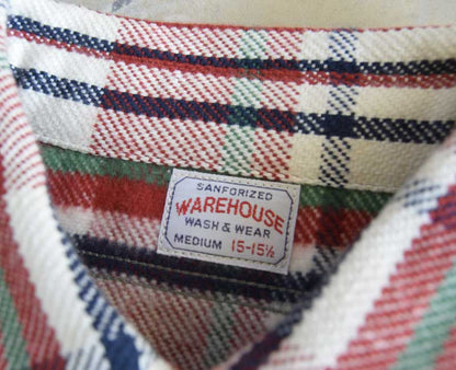 WAREHOUSE  FLANNEL SHIRTS C柄 ネルシャツ Lot3104