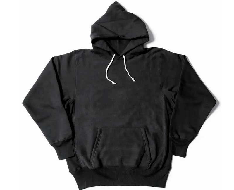 WAREHOUSE SWEATSHIRT Hoodie lot 484 Plain/Reverse Weave