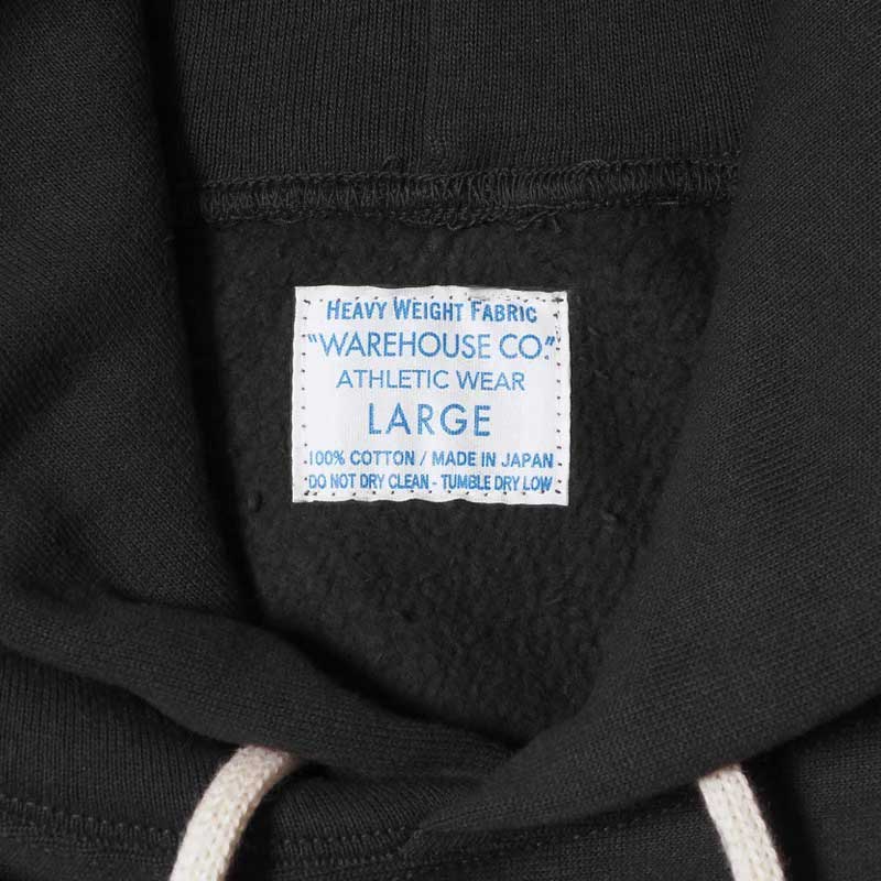 WAREHOUSE SWEATSHIRT Hoodie lot 484 Plain/Reverse Weave