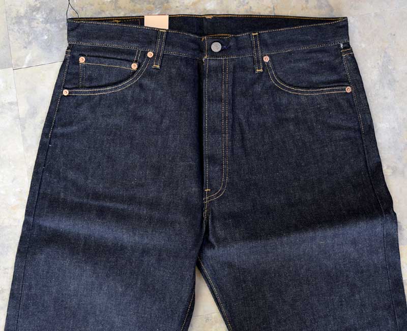 LEVI'S 501 xx REGULAR FIT STRAIGHT/501-01OR / Dead stock / Rigid