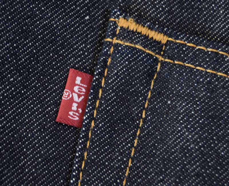 LEVI'S 501 xx REGULAR FIT STRAIGHT/501-01OR / Dead stock / Rigid