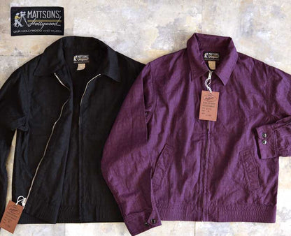 CUSHMAN クッシュマン 【MATTSONS' 】DOBBY CLOTH SPORTS JACKET ドリズラージャケット