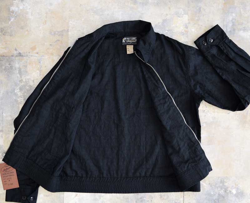 CUSHMAN クッシュマン 【MATTSONS' 】DOBBY CLOTH SPORTS JACKET ドリズラージャケット