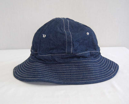 WAREHOUSE Lot 5200 DENIM ARMY HAT indigo denim