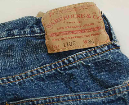 WAREHOUSE & CO.  2ND-HAND 1105 (USED WASH) WH-1105