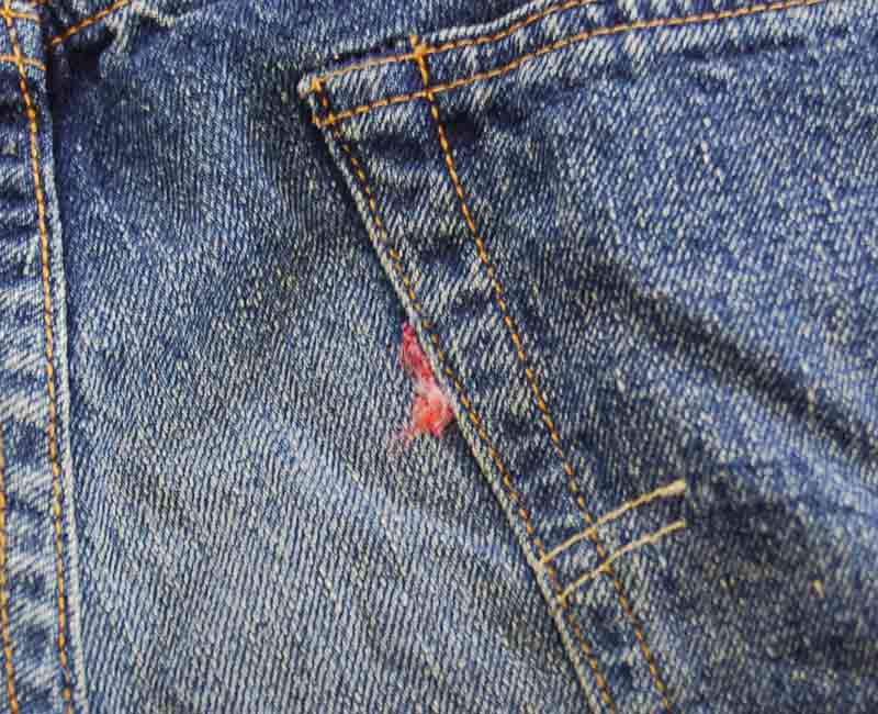 WAREHOUSE & CO.  2ND-HAND 1105 (USED WASH) WH-1105