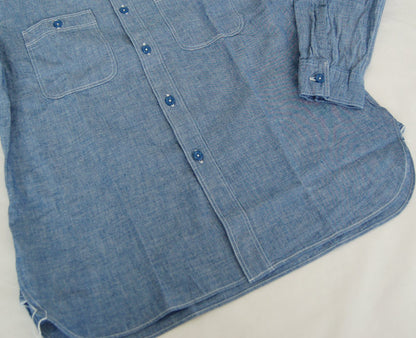 BUZZ RICKSON'S　Lot No. BR25995 / BLUE CHAMBRAY WORK SHIRT (LONG SLEEVE)