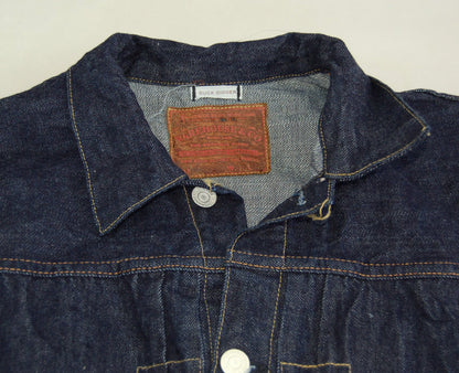 WH-DD2001-T-BACK ：WAREHOUSE Denim Jacket DD-2001(T BACK STYLE) DUCK DIGGER