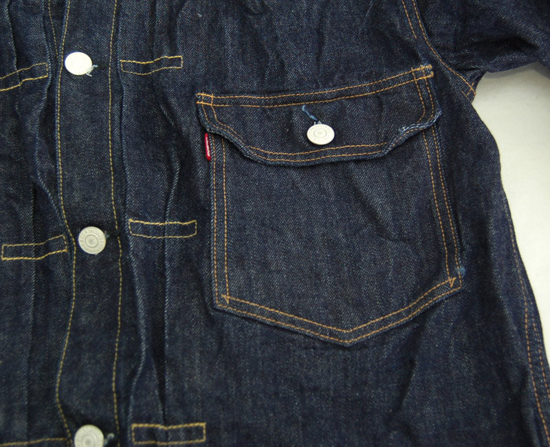 WH-DD2001-T-BACK ：WAREHOUSE Denim Jacket DD-2001(T BACK STYLE) DUCK DIGGER
