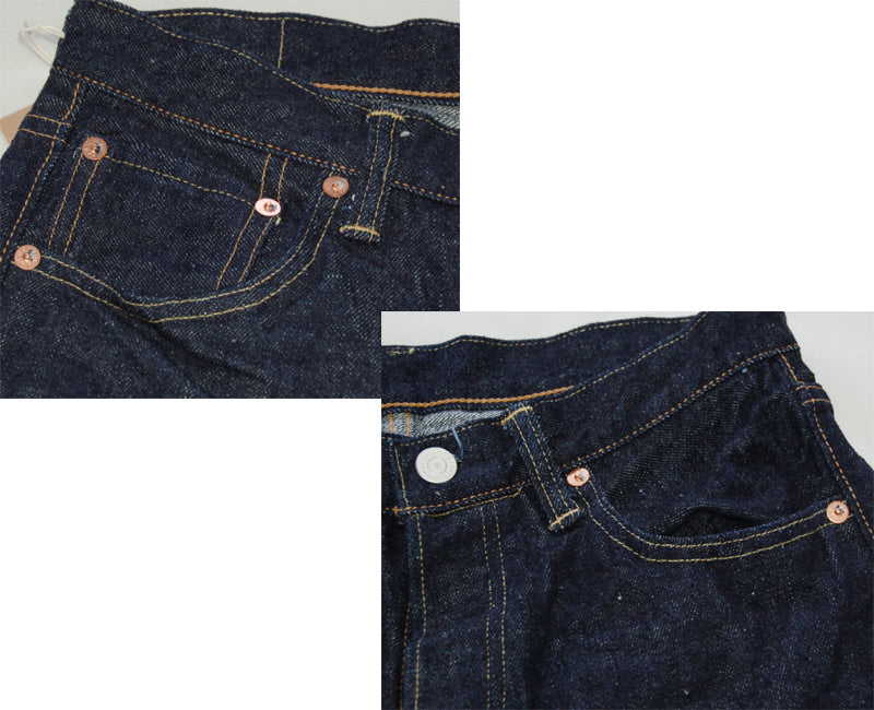 WH-800XX ：WAREHOUSE JEANS 800XX(STANDARD) ONE WASH