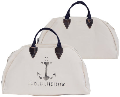 Warehouse & Co. John Gluckow Lot JG-B03 Sailor’s Transit Bag – Vintage Naval Canvas Duffel Bag Made in Japan