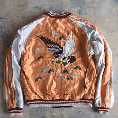 TAILOR TOYO テーラー東洋 TT15682-119 Acetate Souvenir Jacket “WHITE DRAGON × EAGLE” 1950年代初期モデル スカジャン