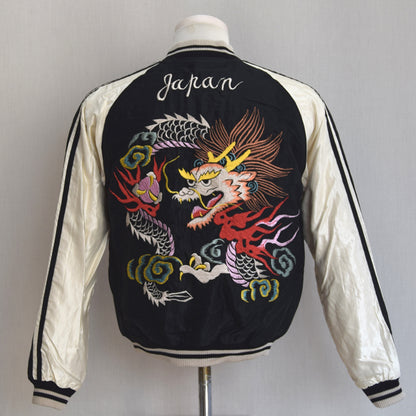TAILOR TOYO テーラー東洋 TT15682-119 Acetate Souvenir Jacket “WHITE DRAGON × EAGLE” 1950年代初期モデル スカジャン