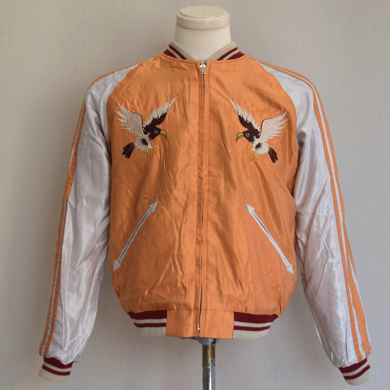 TAILOR TOYO テーラー東洋 TT15682-119 Acetate Souvenir Jacket “WHITE DRAGON × EAGLE” 1950年代初期モデル スカジャン