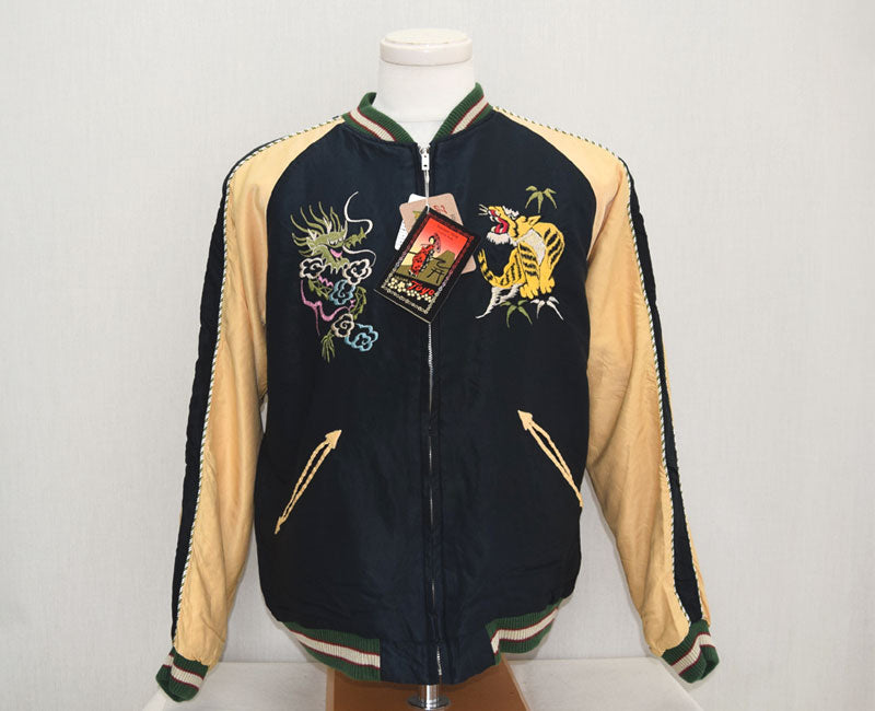 TAILOR TOYO テーラー東洋 TT15683-119 Early 1950s Style Acetate Souvenir Jacket “DRAGON HEAD” × “EAGLE” AGING MODEL スカジャン