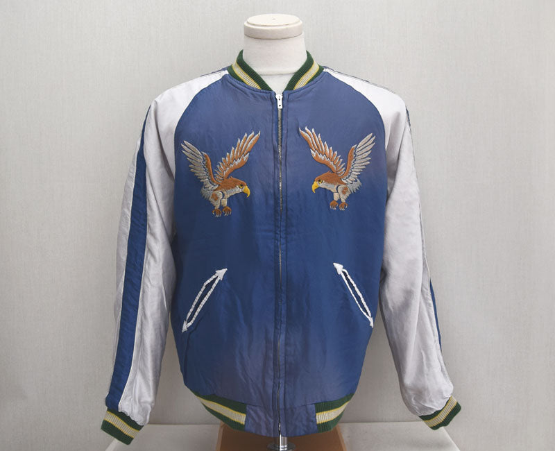 TAILOR TOYO テーラー東洋 TT15683-119 Early 1950s Style Acetate Souvenir Jacket “DRAGON HEAD” × “EAGLE” AGING MODEL スカジャン