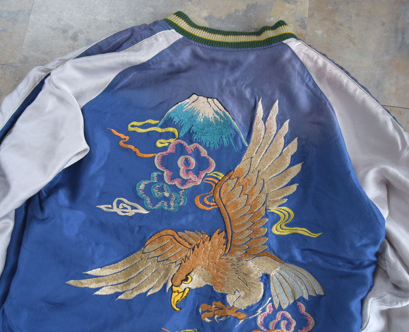 TAILOR TOYO テーラー東洋 TT15683-119 Early 1950s Style Acetate Souvenir Jacket “DRAGON HEAD” × “EAGLE” AGING MODEL スカジャン