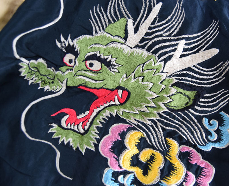 TAILOR TOYO テーラー東洋 TT15683-119 Early 1950s Style Acetate Souvenir Jacket “DRAGON HEAD” × “EAGLE” AGING MODEL スカジャン