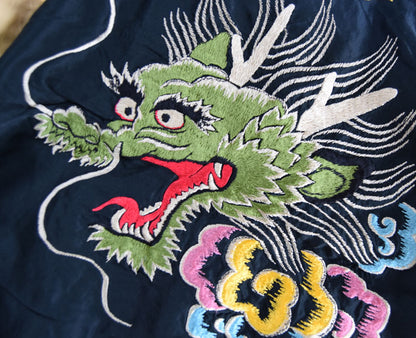 TAILOR TOYO テーラー東洋 TT15683-119 Early 1950s Style Acetate Souvenir Jacket “DRAGON HEAD” × “EAGLE” AGING MODEL スカジャン