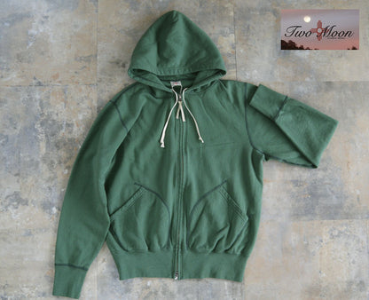 TWO MOON 10191 Light Weight Full-Zip SWEAT SHIRT PARKA