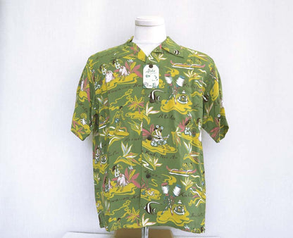 SS39411 ：SUN SURF  OPEN SHIRTS HAWAII CALLS hawaiian shirt　
