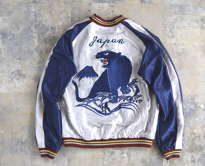 TT15790-170 ： TAILOR TOYO 東洋 Mid 1950s Style Acetate Souvenir Jacket 【EAGLE × BLUE TIGER】