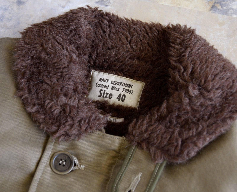 WH-2227 ：WAREHOUSE Lot2227 FINAL FORM OF WW2 1945 N-1 WINTER JACKET /KHAKI (NXSX)