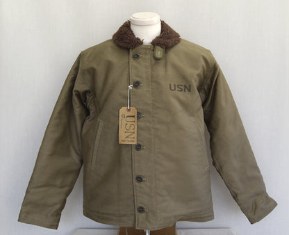 WH-2227 ：WAREHOUSE Lot2227 FINAL FORM OF WW2 1945 N-1 WINTER JACKET /KHAKI (NXSX)