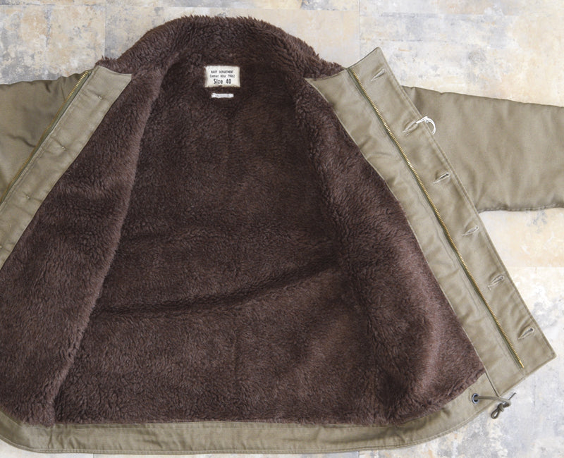 WH-2227 ：WAREHOUSE Lot2227 FINAL FORM OF WW2 1945 N-1 WINTER JACKET /KHAKI (NXSX)