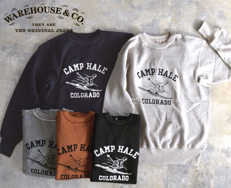 WAREHOUSE Sweatshirt Lot 403 SKIING