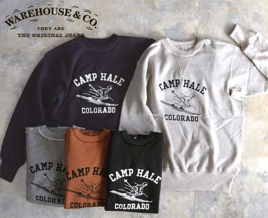 WAREHOUSE Sweatshirt Lot 403 SKIING