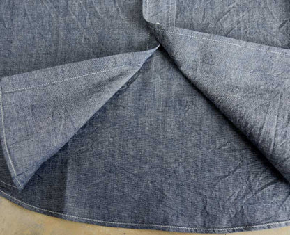 SUGAR CANE  BLUE CHAMBRAY WORK SHIRT (LONG SLEEVE) Lot No. SC27850