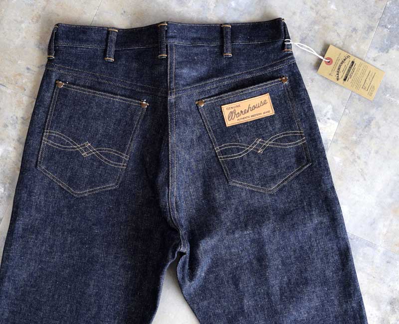 WH-1008 ：WAREHOUSEJEANS Lot 1008 1947 MW Pre-Rodeo Jeans INDIGO