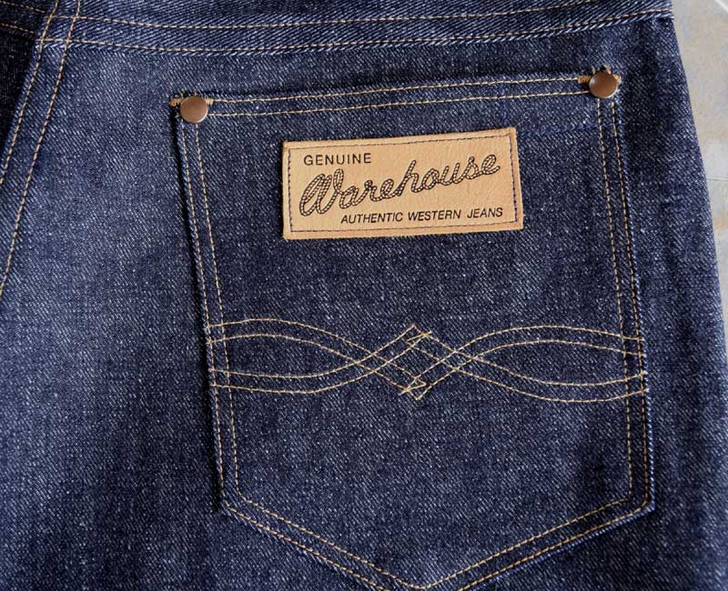 WH-1008 ：WAREHOUSEJEANS Lot 1008 1947 MW Pre-Rodeo Jeans INDIGO