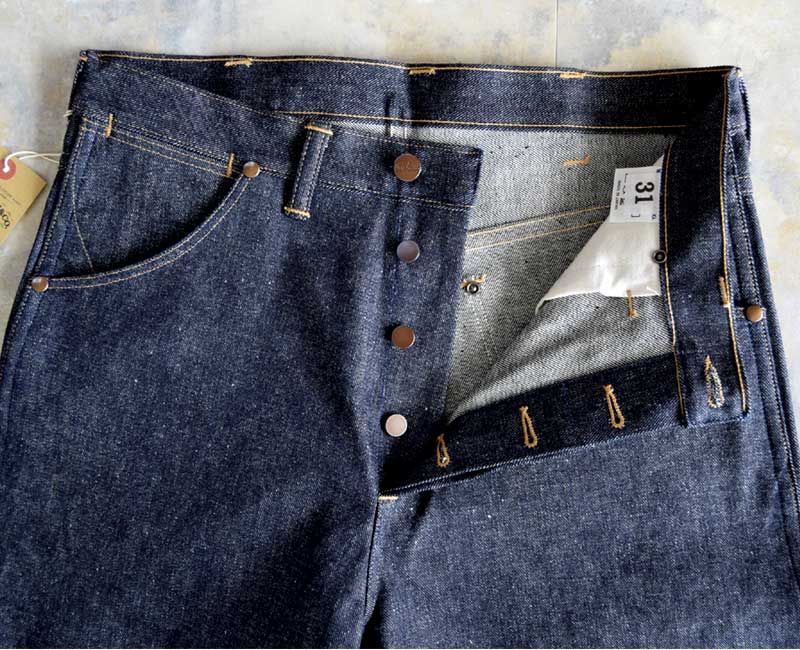 WH-1008 ：WAREHOUSEJEANS Lot 1008 1947 MW Pre-Rodeo Jeans INDIGO