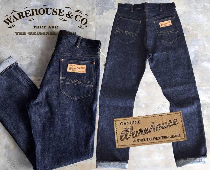 WH-1008 ：WAREHOUSEJEANS Lot 1008 1947 MW Pre-Rodeo Jeans INDIGO
